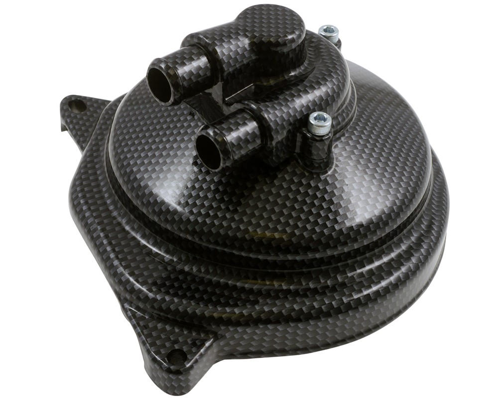 Détails Sur Couvercle De Pompe à Eau Carbone Pour Mbk Mach G 50cc Nitro Naked Scooter