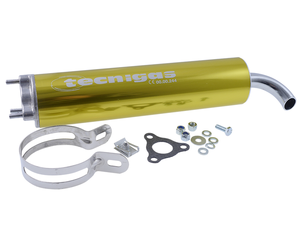 0000265B SILENZIATORE DI RICAMBIO TECNIGAS TREK ALLUMINIO BLU