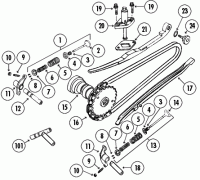  Agility RS 50 KG10S/KG10SU 4T AC Nockenwelle und Steuerkette für GY6 China 4 Takt