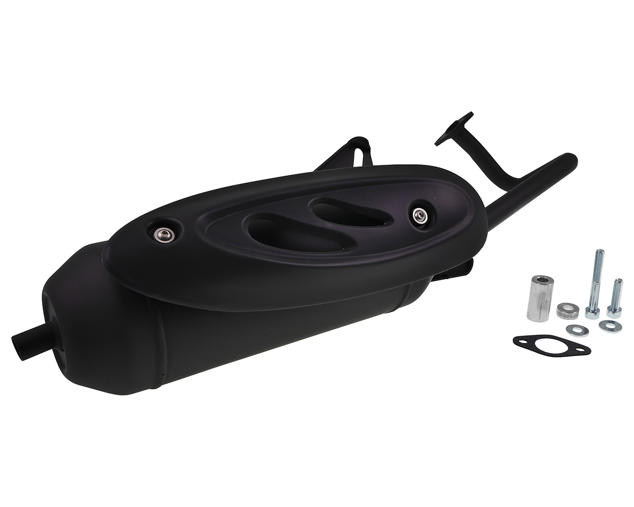 Auspuff TECNIGAS Silent Pro Black GY6 4T 50 ccm