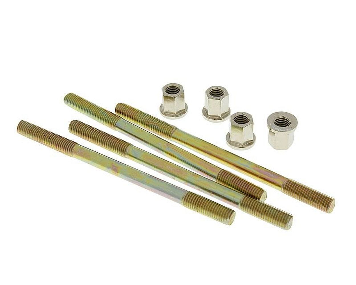 Stehbolzen Set NARAKU 4er Set mit Muttern - M7 / 110