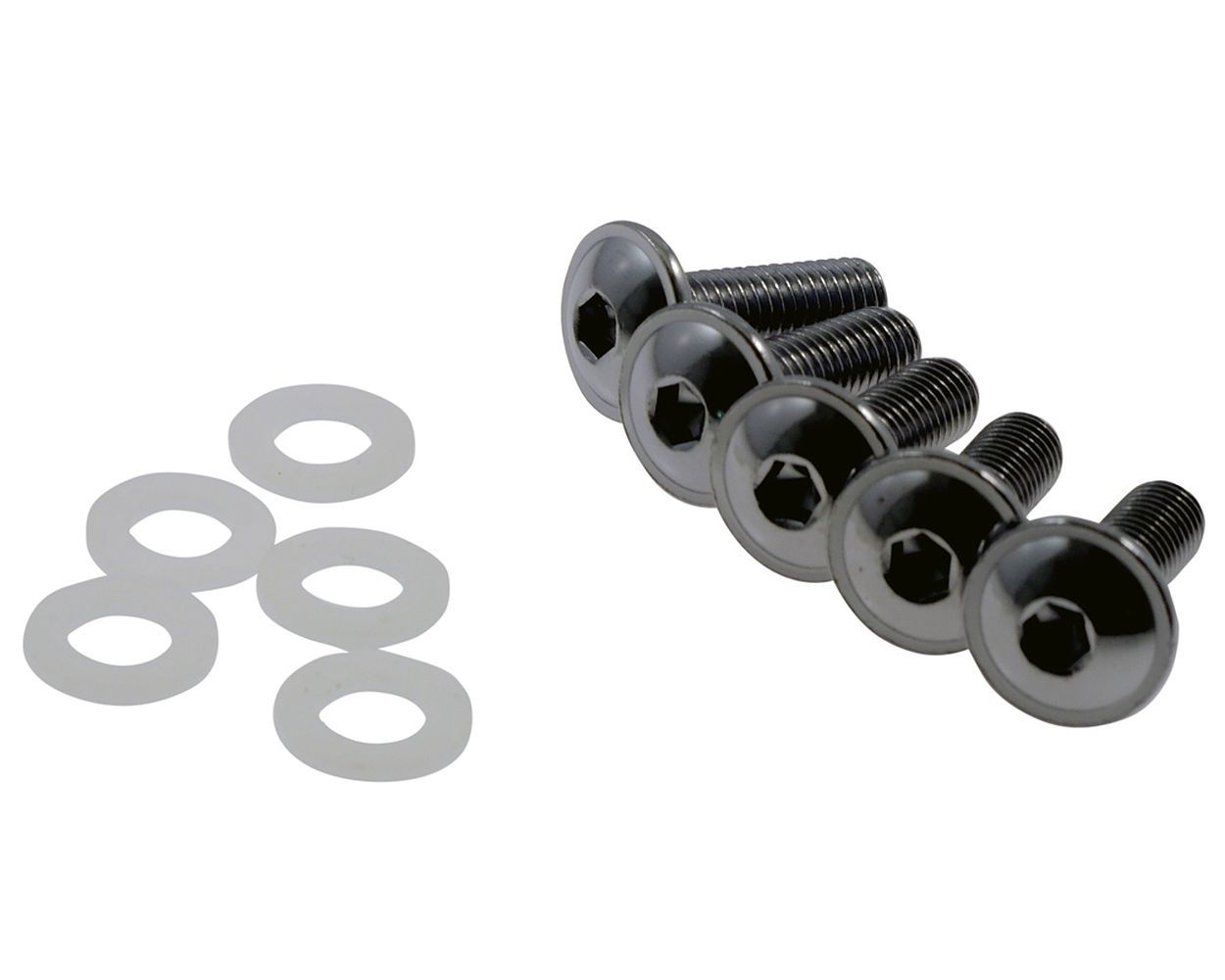 Schrauben 5 Stück Verkleidung Hexagon M5x16 Motorrad Roller