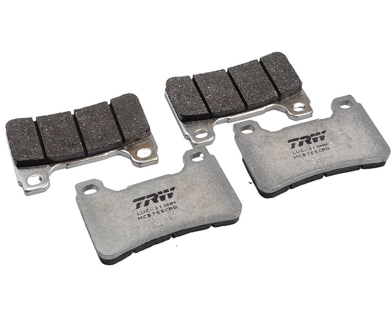 Bremsbeläge / Bremsklötze Set 2x MCB755CRQ LUCAS TRW vorne
