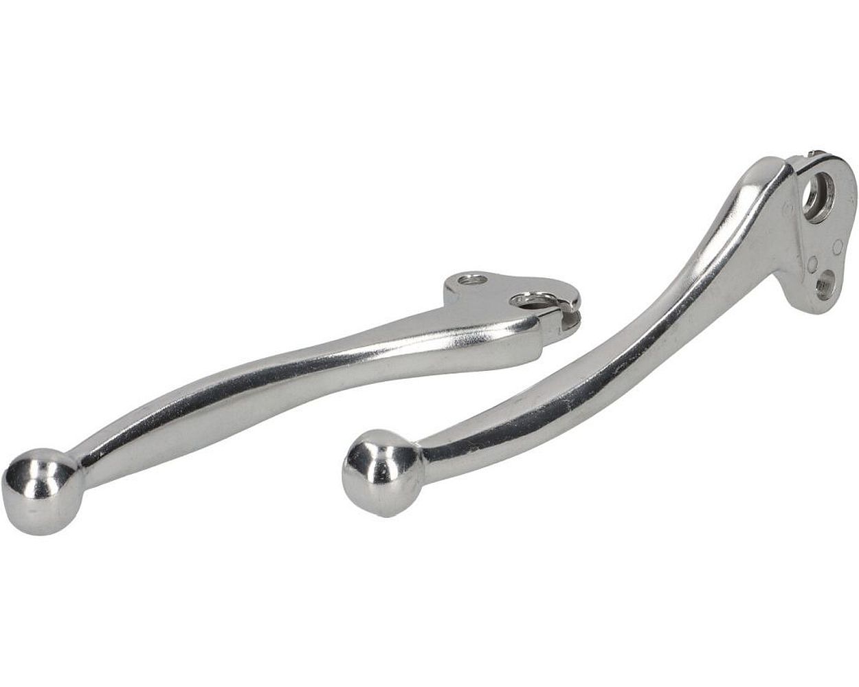 Bremshebel + Kupplungshebel Set silber