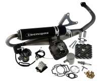 Tuningkit 2EXTREME 70ccm Sport Zylinder kompatibel für Gilera Piaggio AC  Vergaser, Auspuffanlage, Düsenset Satz Set, NRG, Zip, TPH