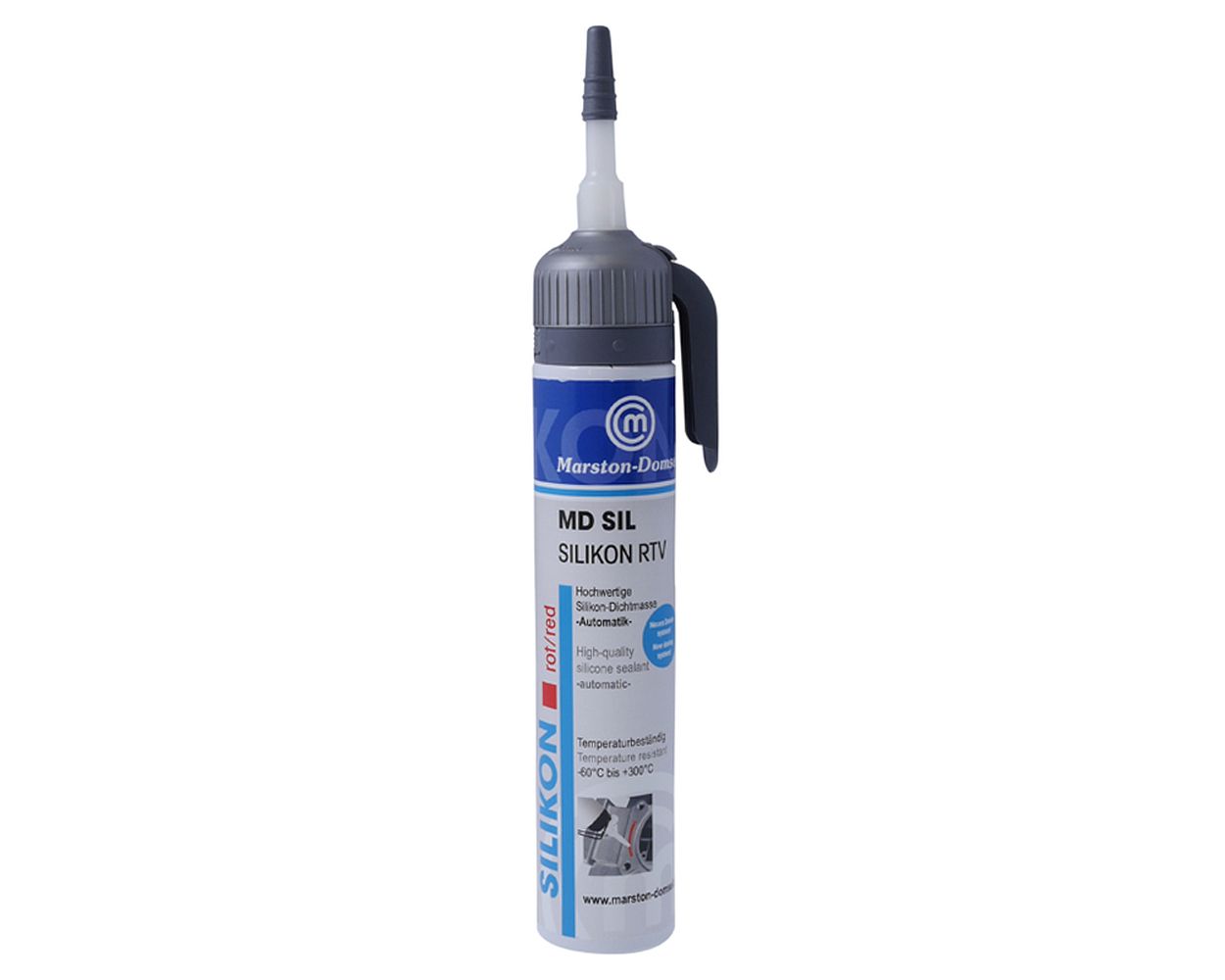 Silikon Dichtmasse von MARSTON rot 200 ml