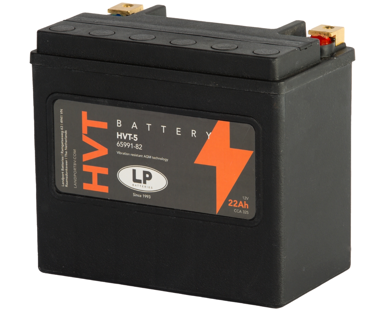 Batterie LANDPORT HVT-5 SLA 12 V 22 Ah