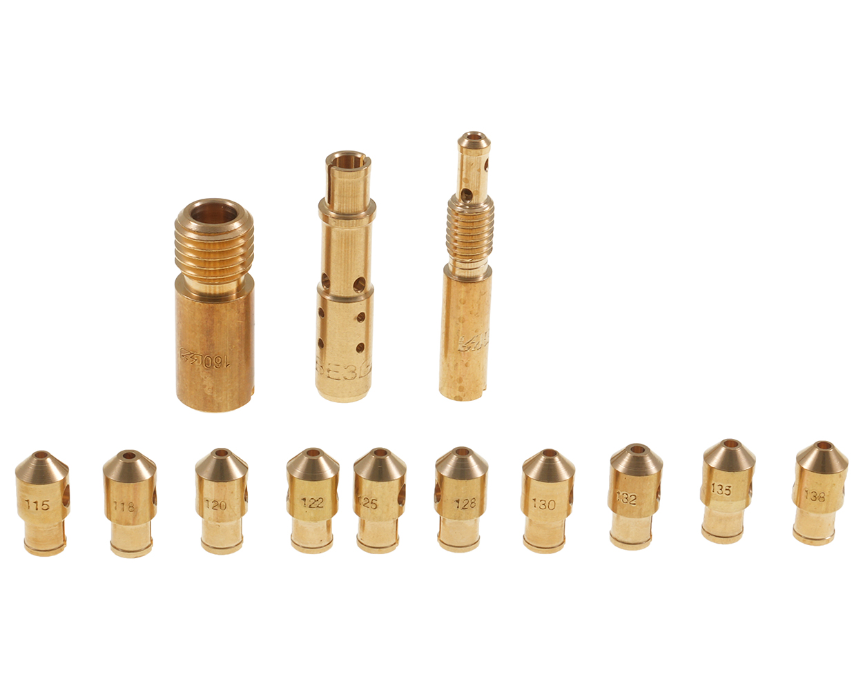 Abstimmset für Vergaser BGM PRO für Vespa PX125/150 mit BGM PRO 177 Zylinderkit Hauptdüsenset, Nebendüse, Mischrohr, Hauptluftkorrekturdüse
