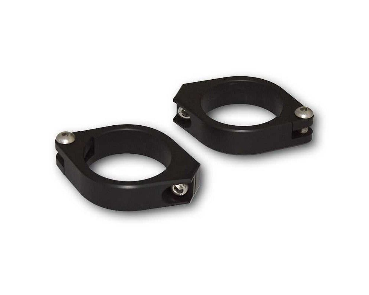 Standrohrschellen Gabel Motorrad HIGHSIDER CNC Alu, 35-37 mm