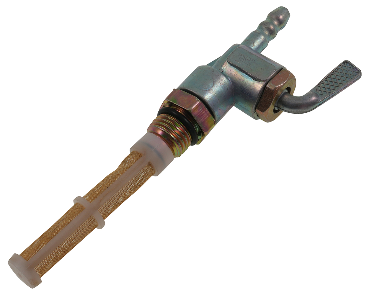 Benzinhahn / Kraftstoffhahn Abgang unten M14x1,5 für Fram-King Typ 48 Clipper