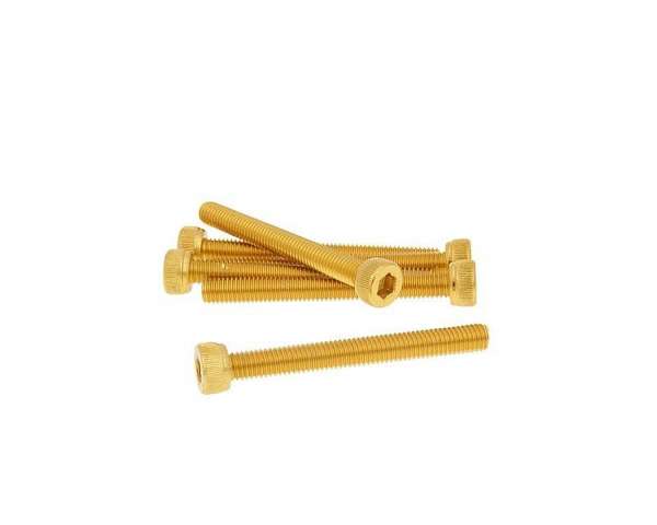 Schraubensatz 6 Stück Sechskant Alu - M5 45mm