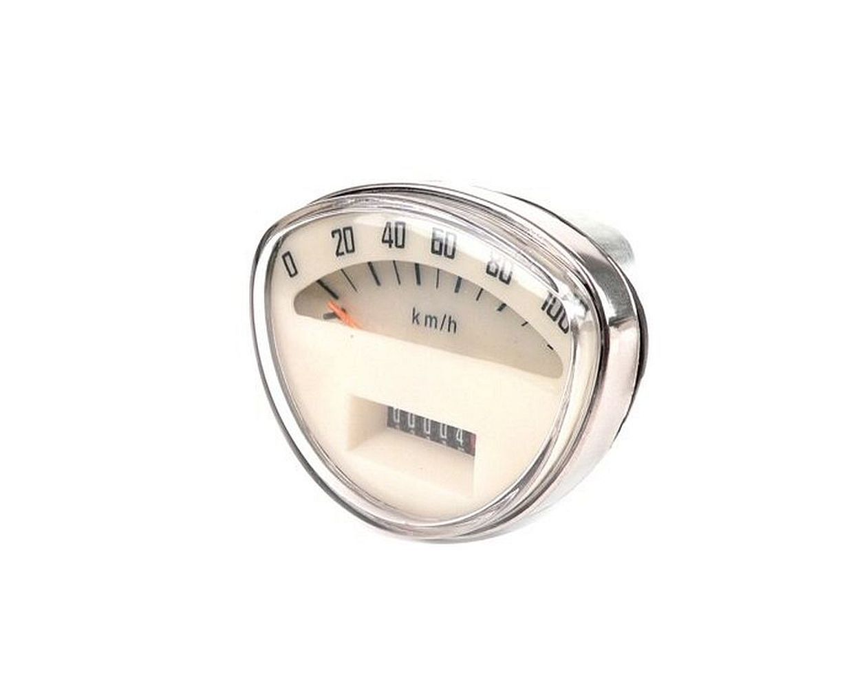 Tachometer OEM QUALITÄT 100km/h, weisses Zifferblatt, blaue Ziffern
