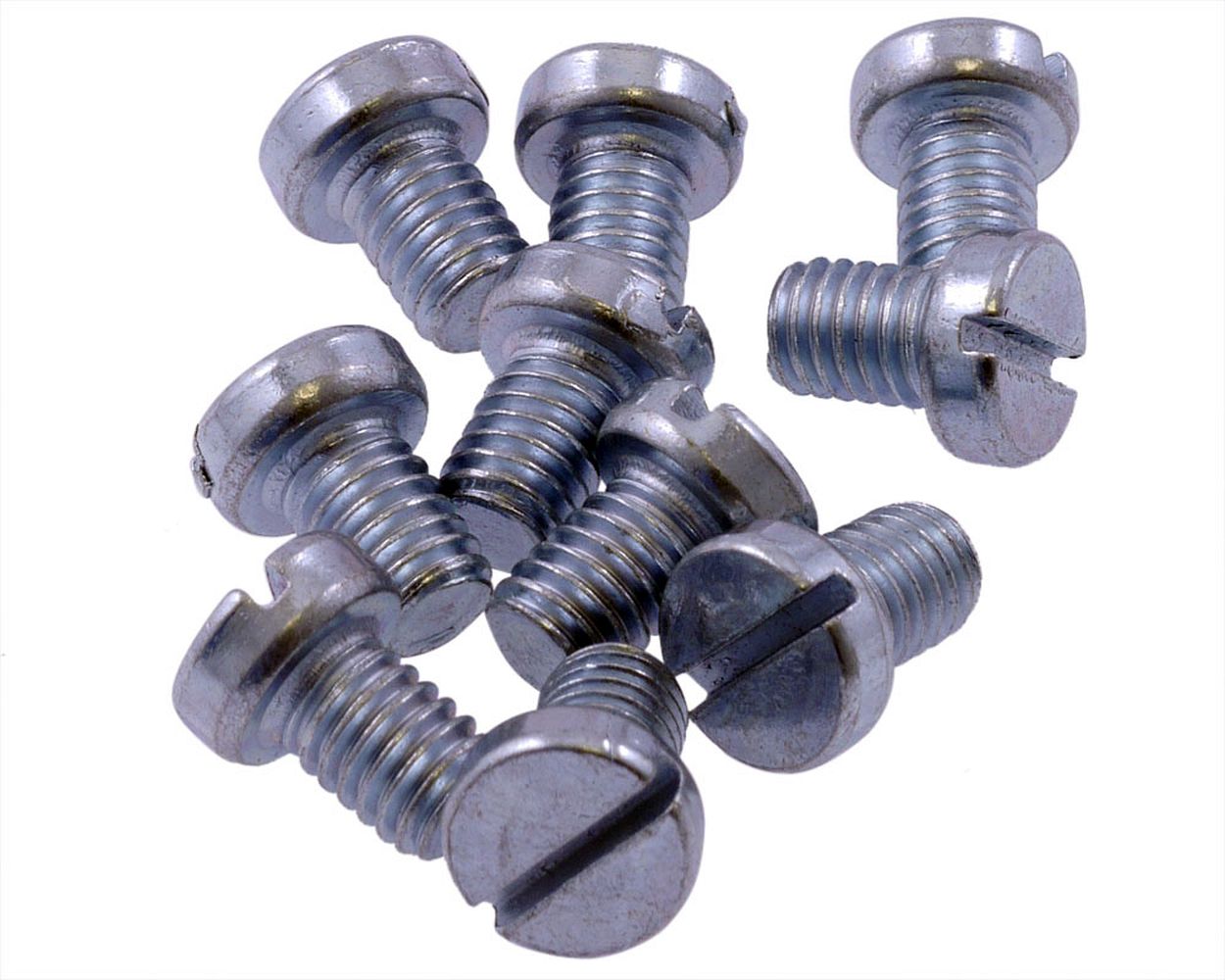 Schraube metrisch M6x8 mm 10 Stück / Schlitzschraube