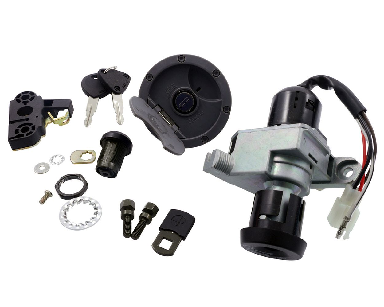 Schlosssatz Standard Ersatz STREETLIGHTS kompatibel fürMBK Nitro 50 5BR 2T LC -02
