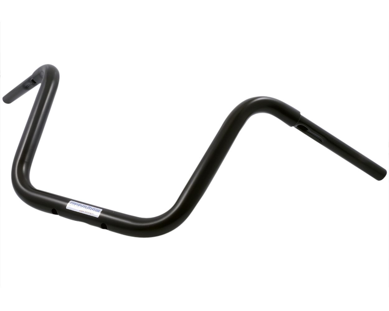 Lenker FEHLING APE HANGER, schwarz, 1 1/4 Zoll, H 31 cm, 3-Loch, Chopper