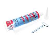 Dichtungsmittel Elring DIRKO Grau 70ml, 90gr, bis 180°C Silikon universal Roller, Motorrad, Moped Dichtmittel, Dichtmasse
