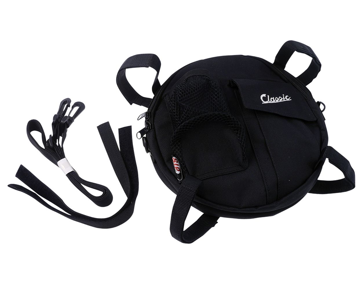 Tasche SIP f. Reserverad 10, schwarz 24x5, Nylon