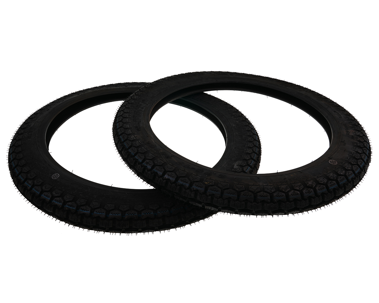 2x Reifen KENDA K254 2.75-17 4PR 41P TT/TL Set Kit Vorne / Hinten Mofa, Moped