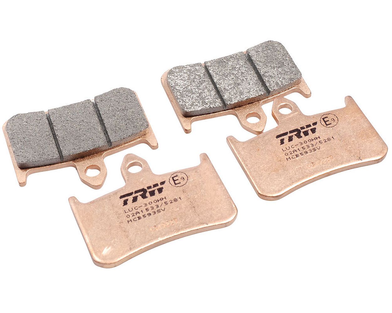 Bremsbeläge / Bremsklötze Set (TYP-593) TRW LUCAS MCB593SV