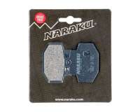 Bremsbeläge / Bremsklötze NARAKU organisch kompatibel für Gilera, Piaggio