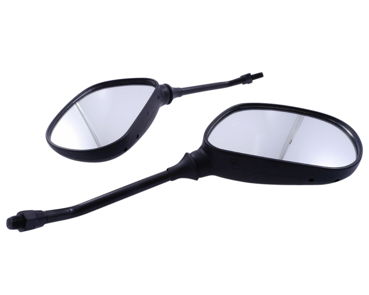 Spiegel STANDARD Joker universal, schwarz, 10 mm, Paar, Roller, Motor