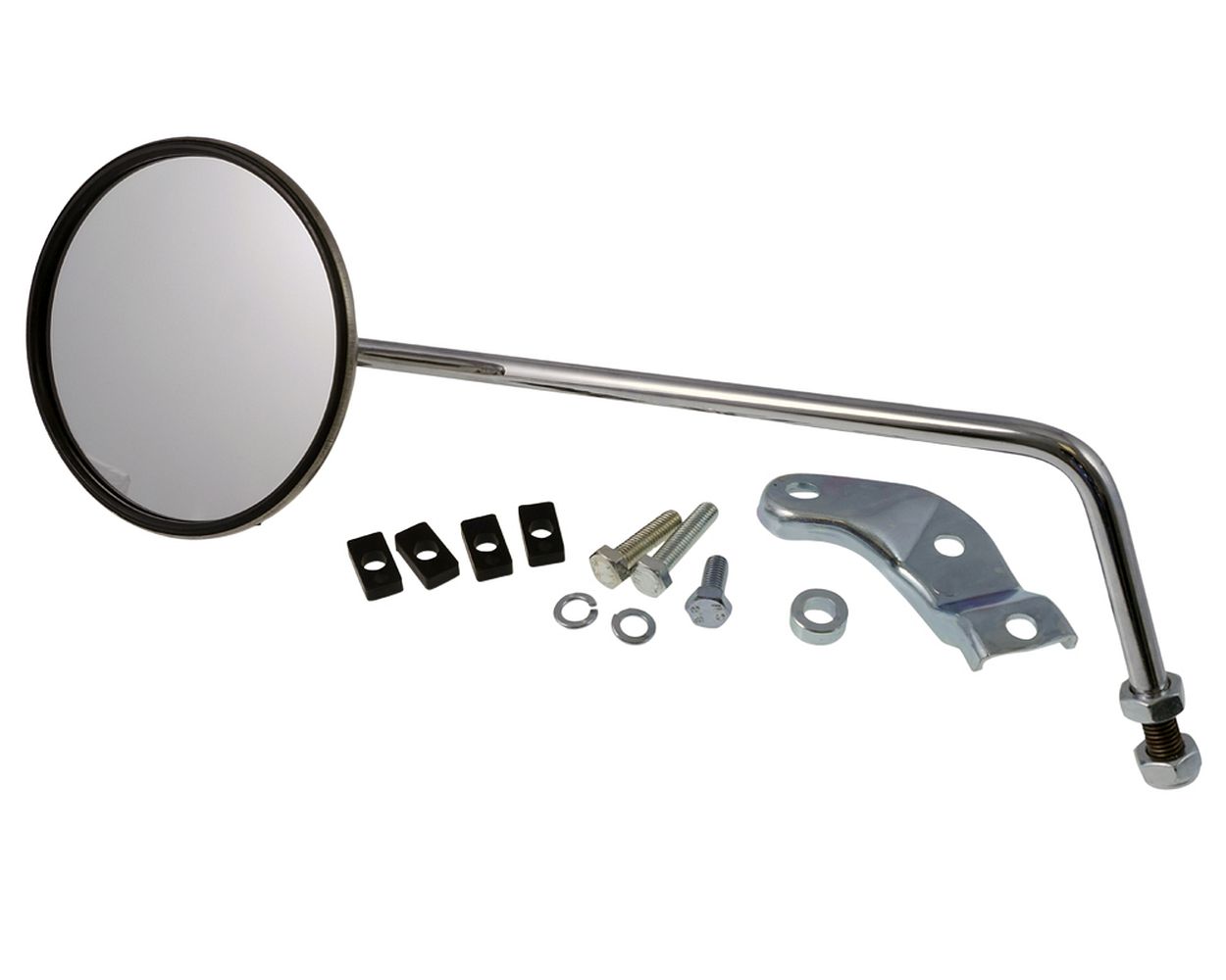Spiegel BUMM links rund, Ø 13 mm, chrom, Edelstahl H
