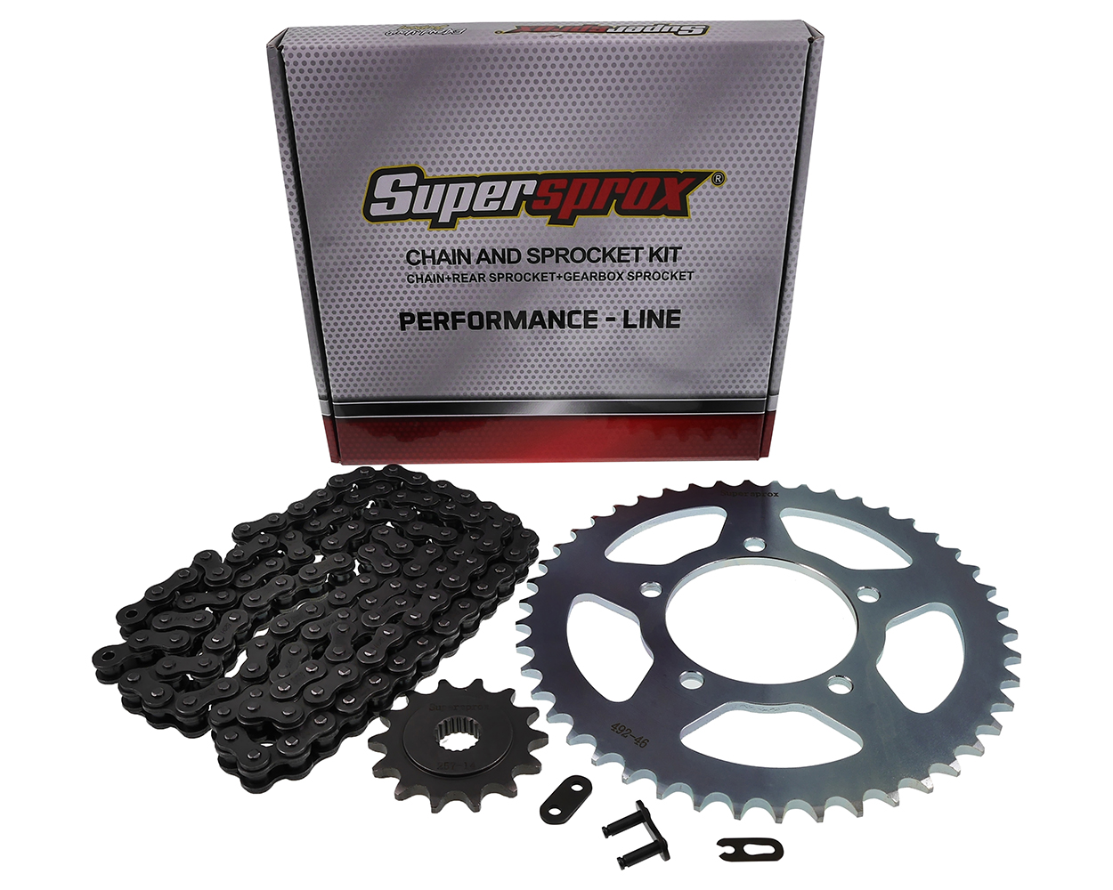 Kettensatz Performance KIT Stahl SUPERSPROX 520 Teilung 46 / 14 Zähne