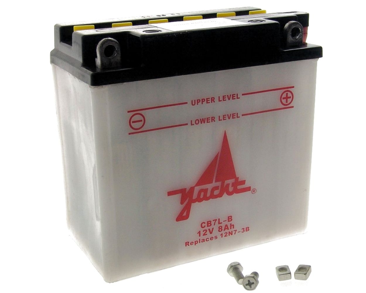 Batterie 12 V 8 Ah YACHT CB7LB / YB7LB ohne Batteriesäure