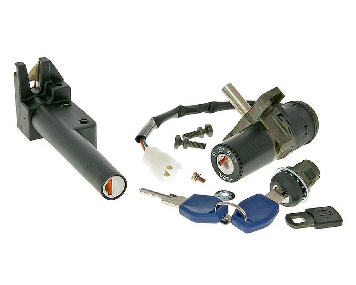 2EXTREME Schlosssatz Für Aprilia RX 50, SX 50 Ab 2006 - Komplettset Mit 2 Schlüsseln