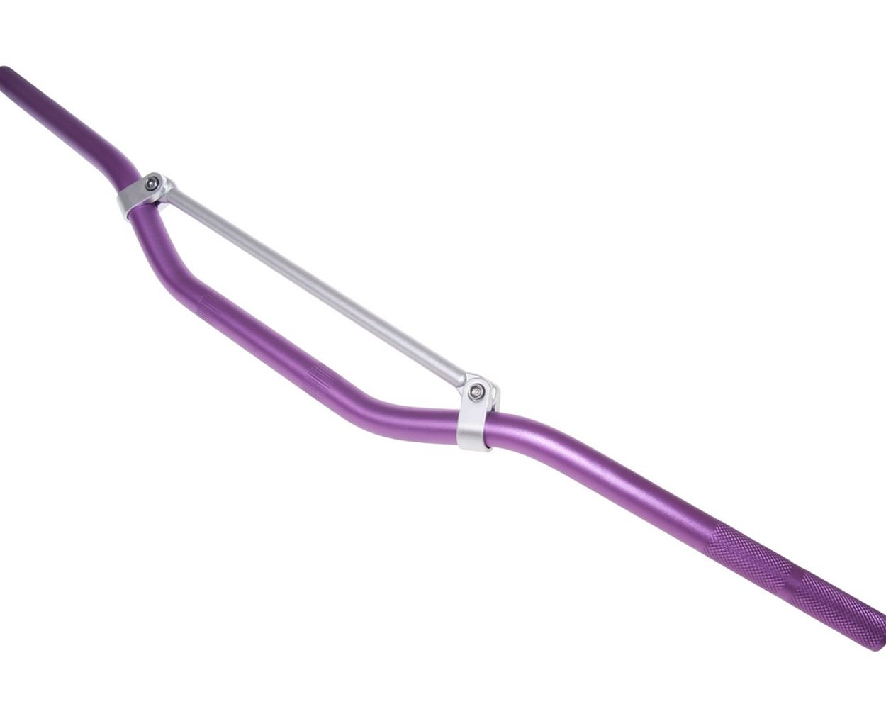 Lenker Motocross Aluminium mit Strebe lila 22 mm - 810 mm