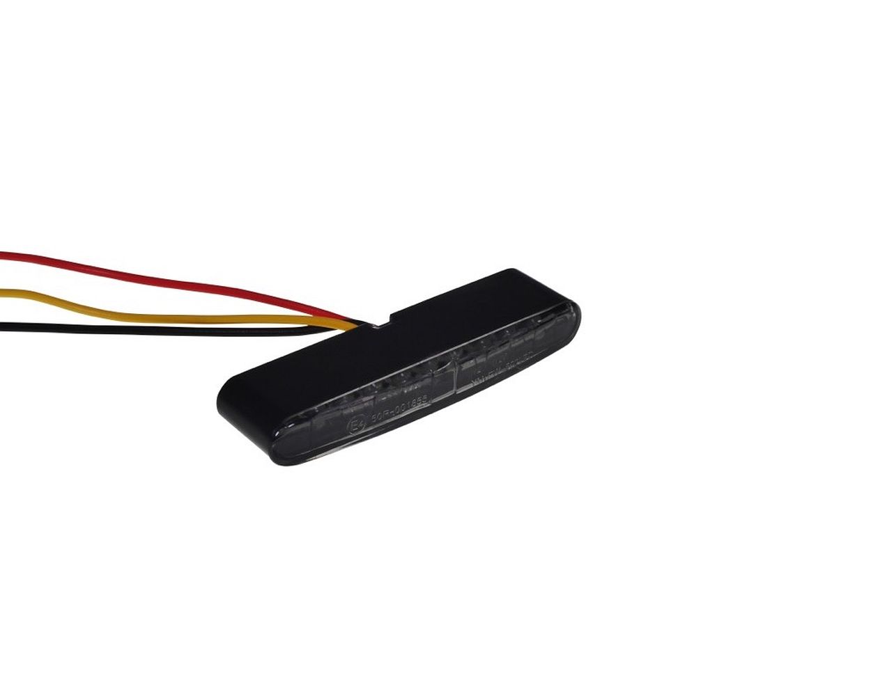 Rücklicht HIGHSIDER LED STRIPE, getöntes Glas, schwarz mit ABE, Universal