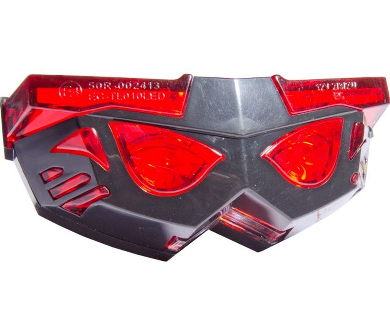 Rücklicht Vanez Bad Eyes LED Universal Rückleuchte mit Prüfz