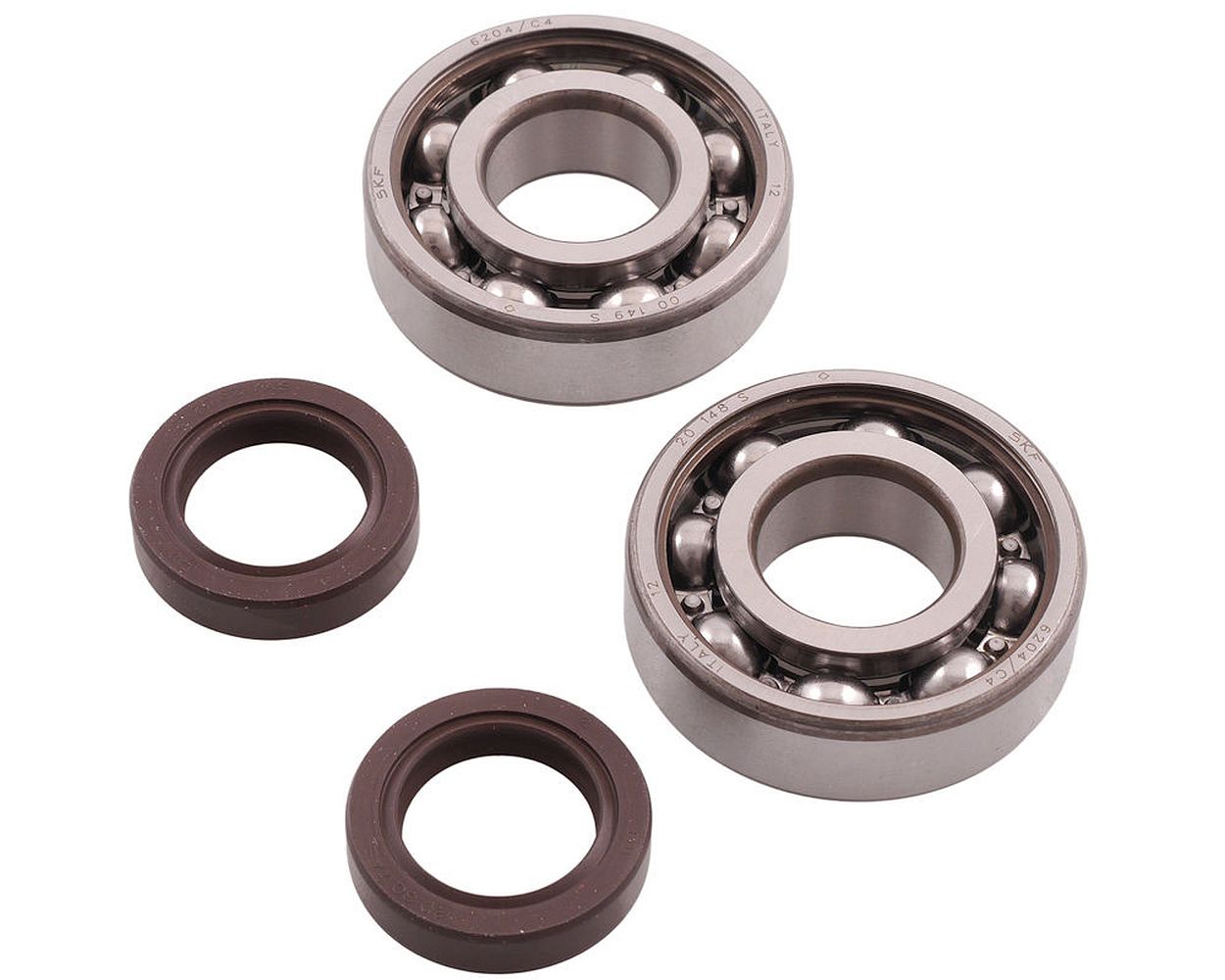 Kurbelwellenlagersatz R&D SKF C4 Lager Wellendichtringe