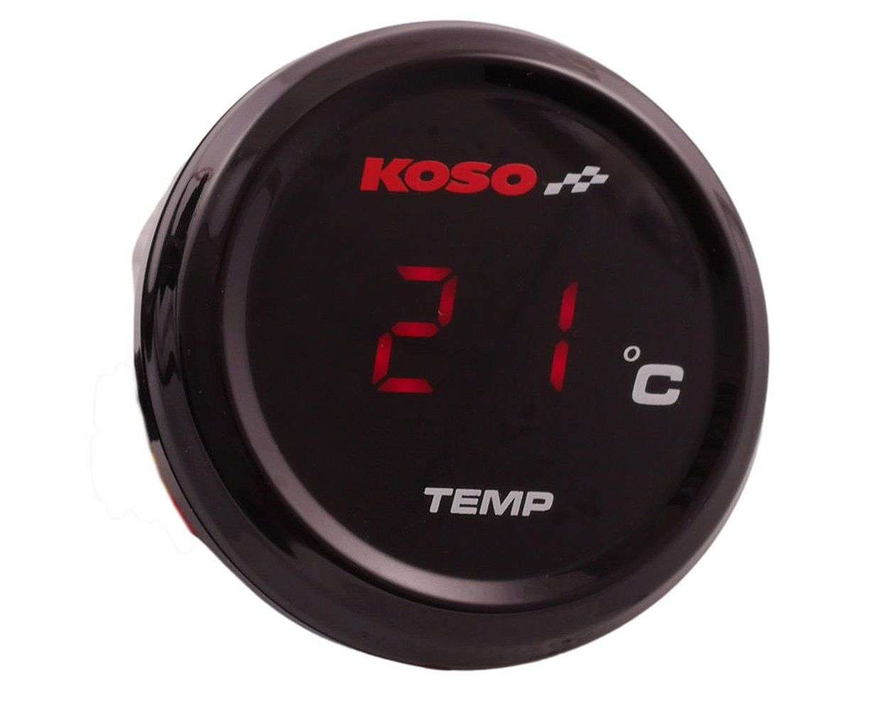 Universal Motorrad KOSO Coin Thermometer Öl-Wasser-Temperatur