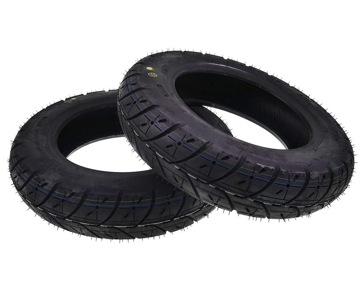 2x Reifen KENDA K329 3.50-10 51J TT/TL für Roller