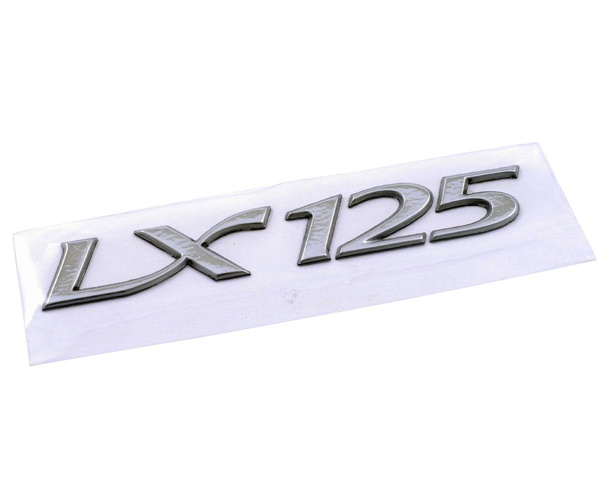 Schriftzug Aufkleber Sticker für Seitenhaube LX 125 100x15 mm