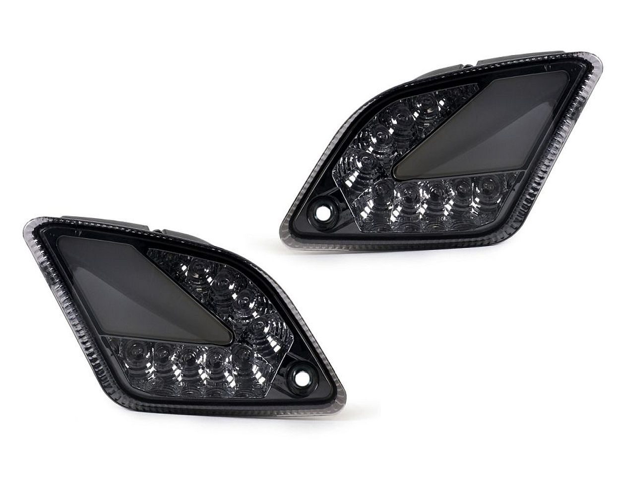 Blinker Set MOTO NOSTRA hinten smoked, dynamisches LED Lauflicht, mit Positionslicht