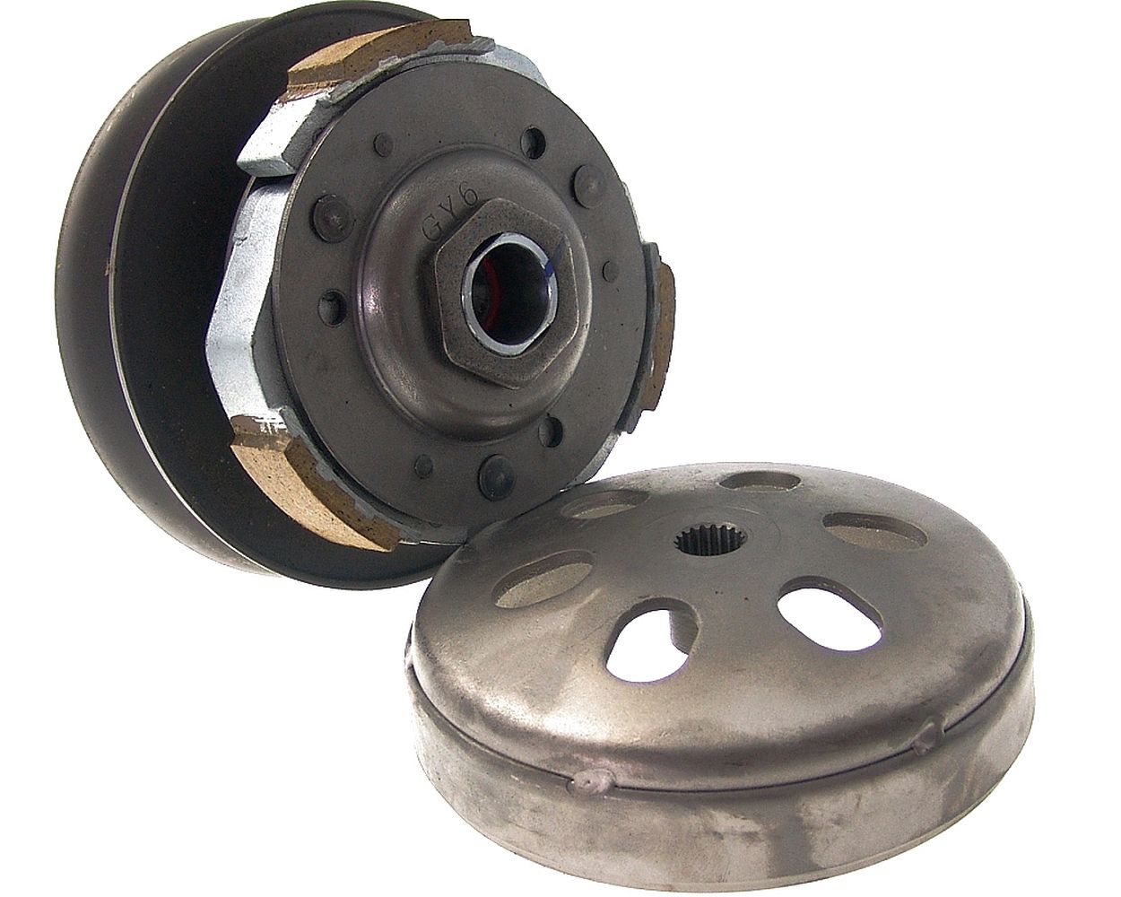 Wandlereinheit mit Kupplung Glocke GY6 125 ccm SCORPEX