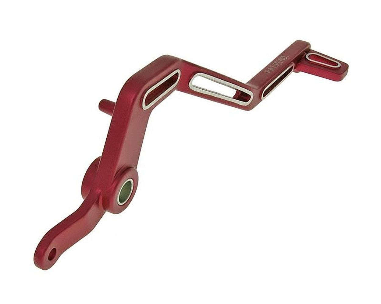 Bremspedal Aluminium rot - Racer, Derbi