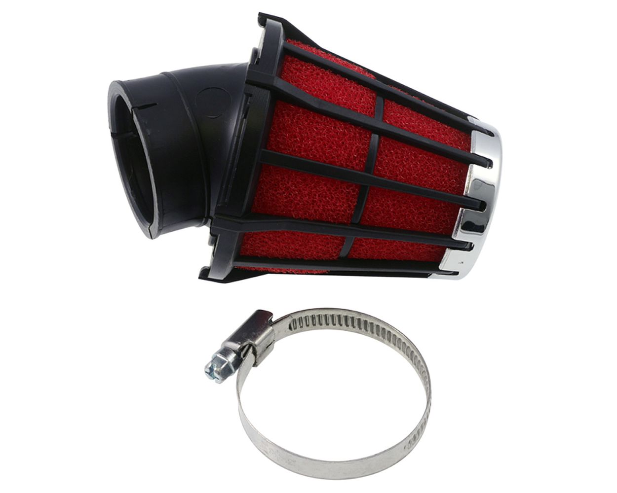 Luftfilter MALOSSI E5 30 Grad PHBH 20-25 Anschluss 38 mm
