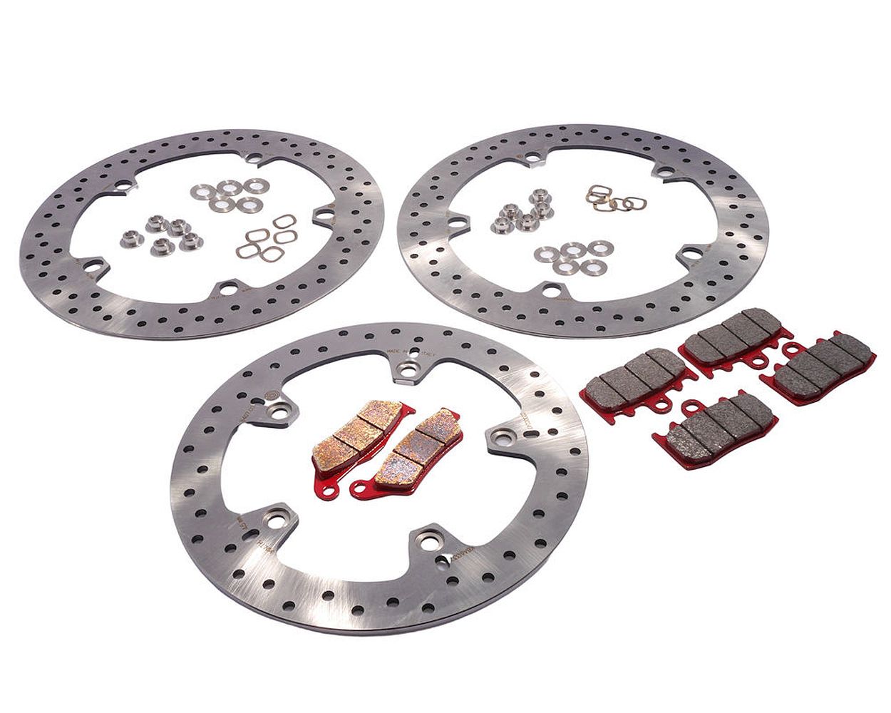 Bremsenset BREMBO Bremsscheiben / Bremsbeläge vorne hinten