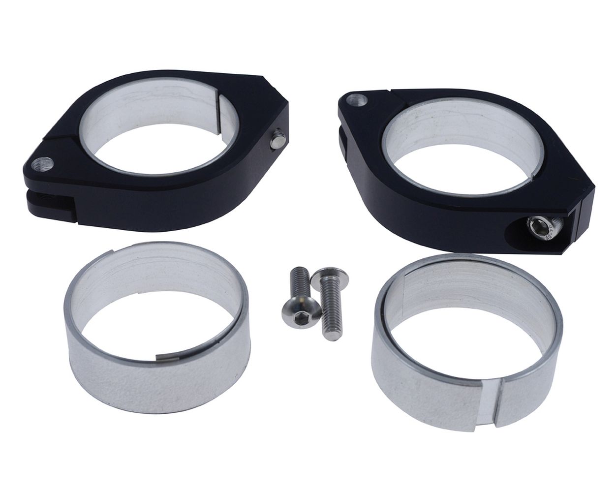 Standrohrschellen Gabel Motorrad HIGHSIDER CNC Alu, 38-41 mm