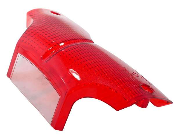 Vicma Rücklichtglas MS 7361 Für Gilera Runner (97-02) – Rot/klar, OEM-Qualität, Mit E-Prüfzeichen