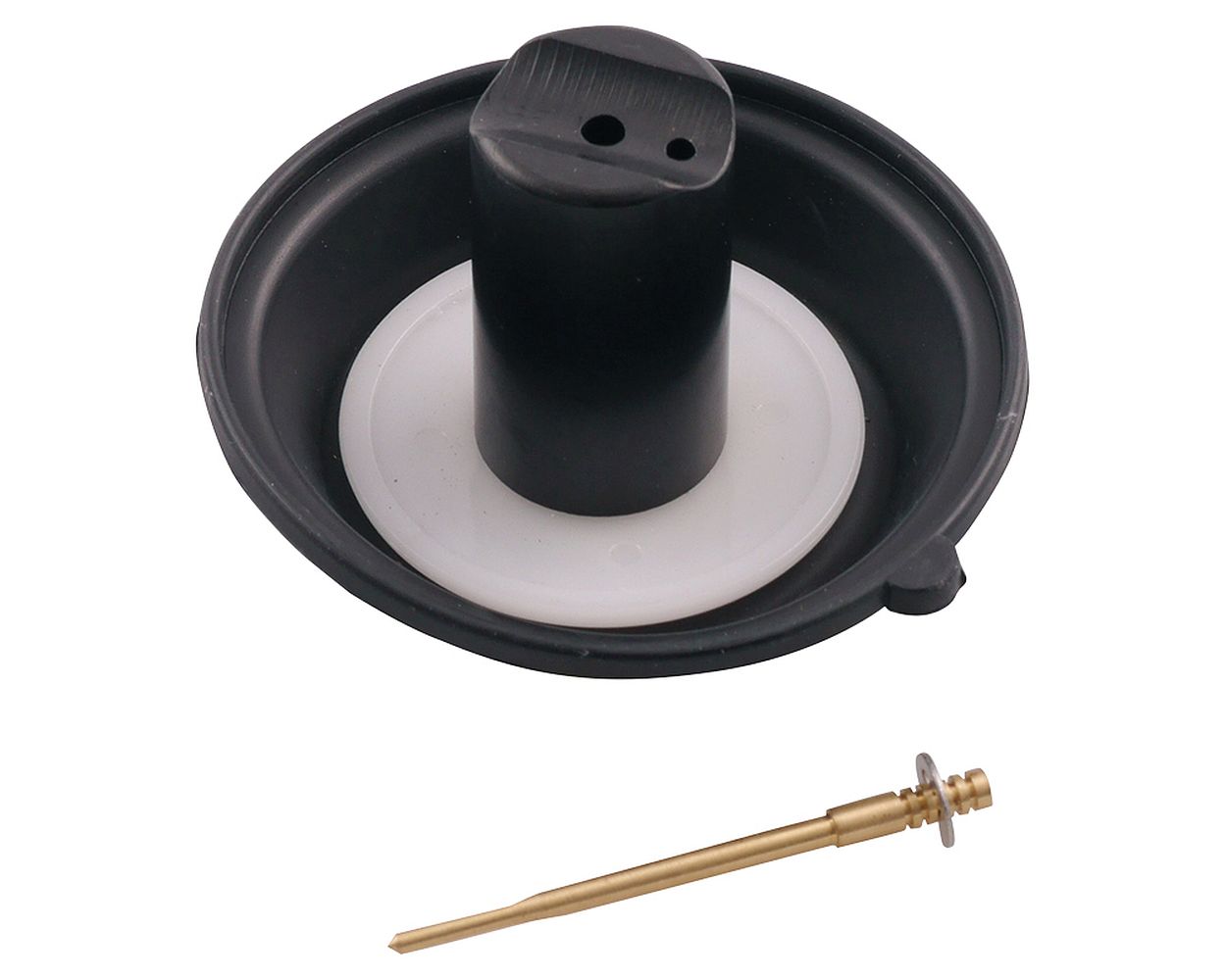 Membrane für Vergaser 16 mm mit Vergasernadel gewölbt GY6 4-Takt China 50 ccm 139QMB 139QMA