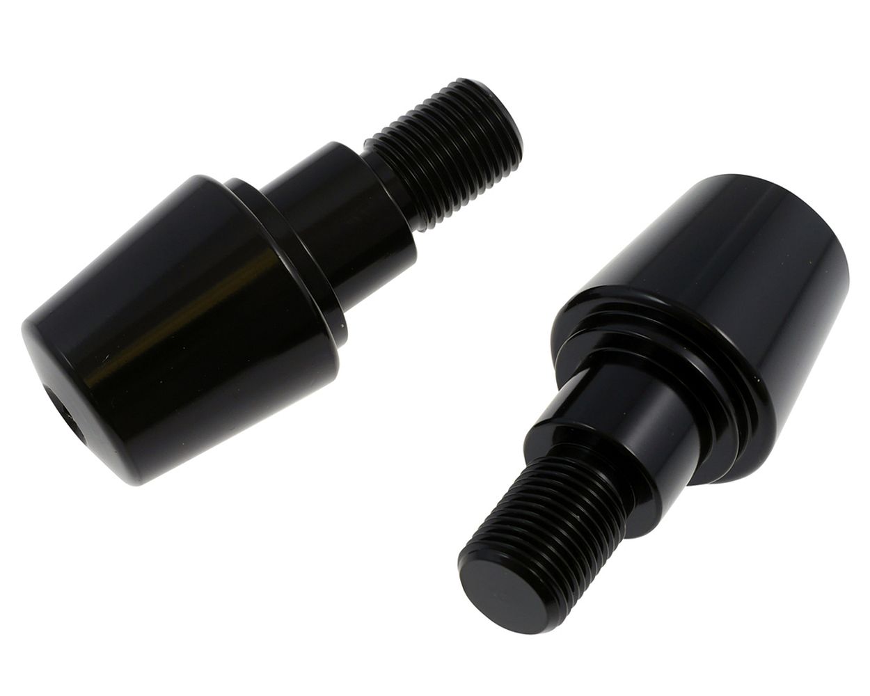 2EXTREME Lenkergewicht Alu Schwarz - Yamaha Kompatibel, Paar Lenkergewichte M16