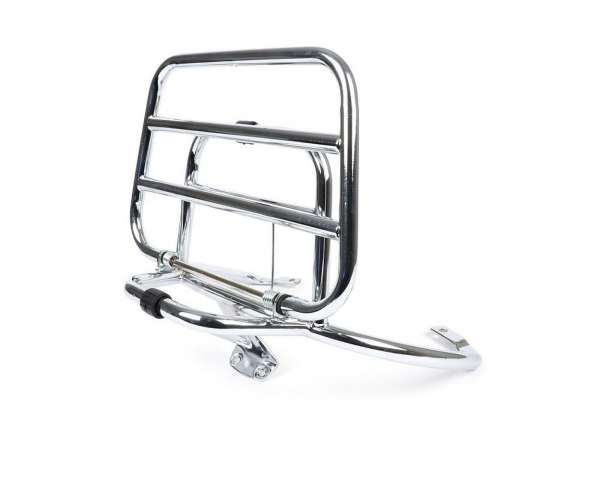 Transport Gepäckträger Hinten Chrom Klappbar Für Vespa