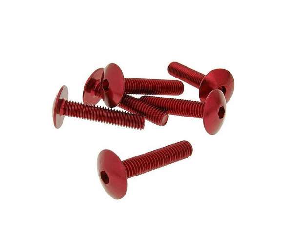 Kit de vis 6 pièces Carénage - M6 30mm
