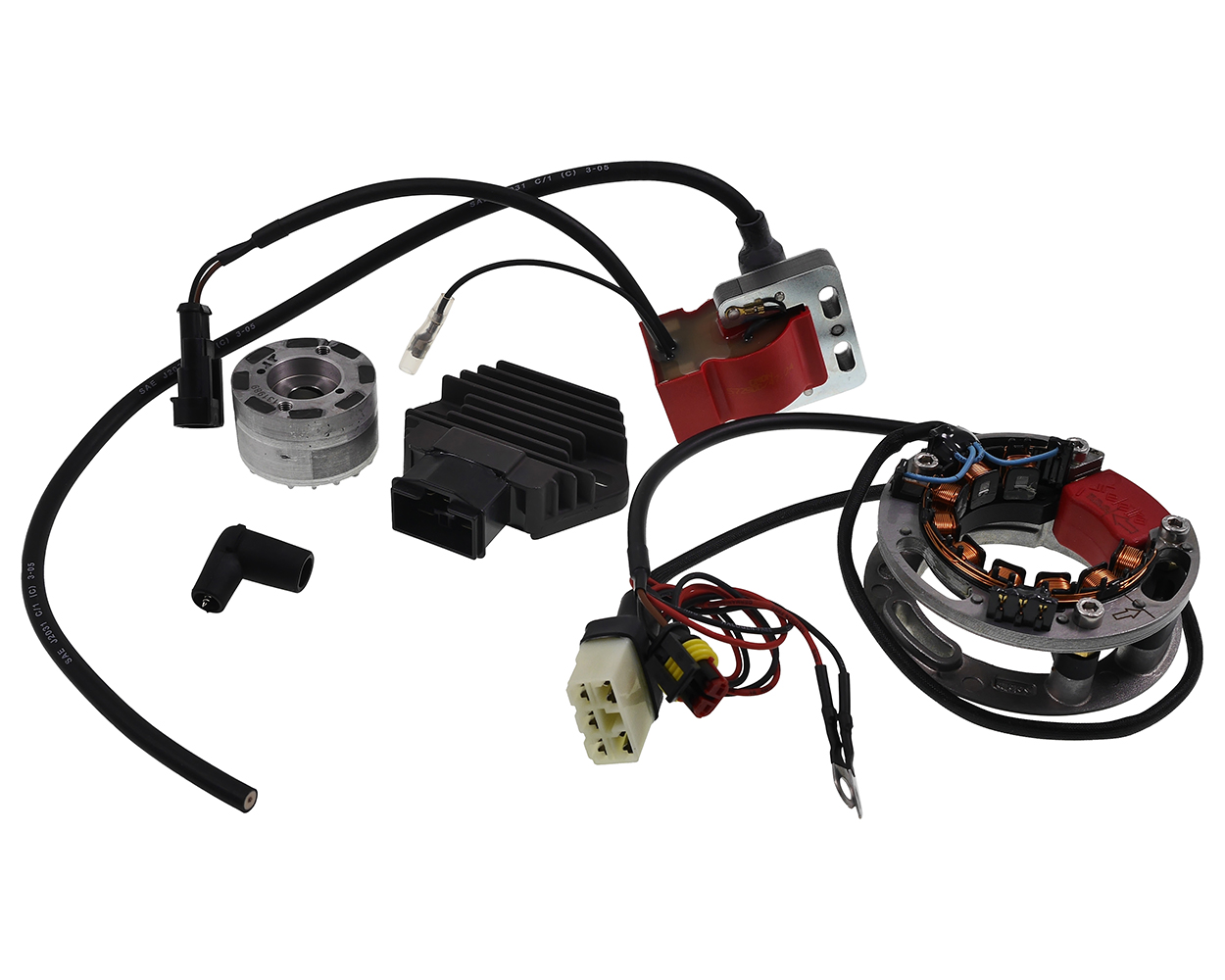 Innenrotor Zündanlage mit Ladestrom R&D