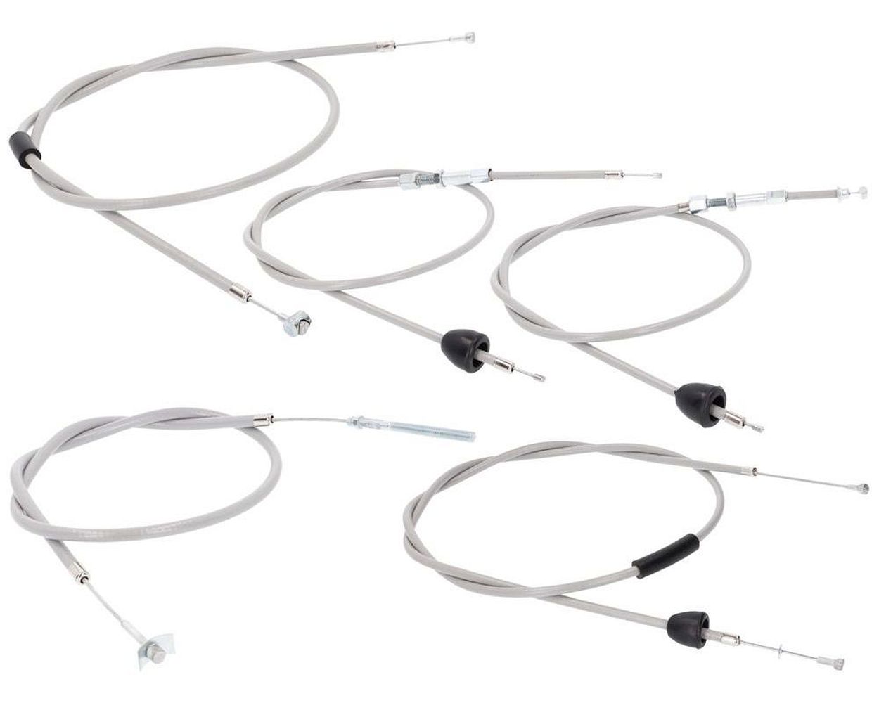 Bowdenzug Set grau