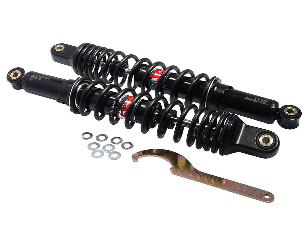 Stoßdämpfer / Federbein Set YSS Twin PRO-X 360 mm Simson S50, S51, S53, SR 50 Moped 2-Takt